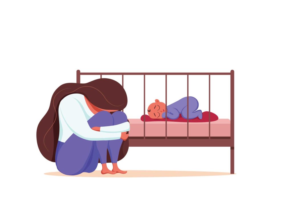 דיכאון אחרי לידה - תסמינים